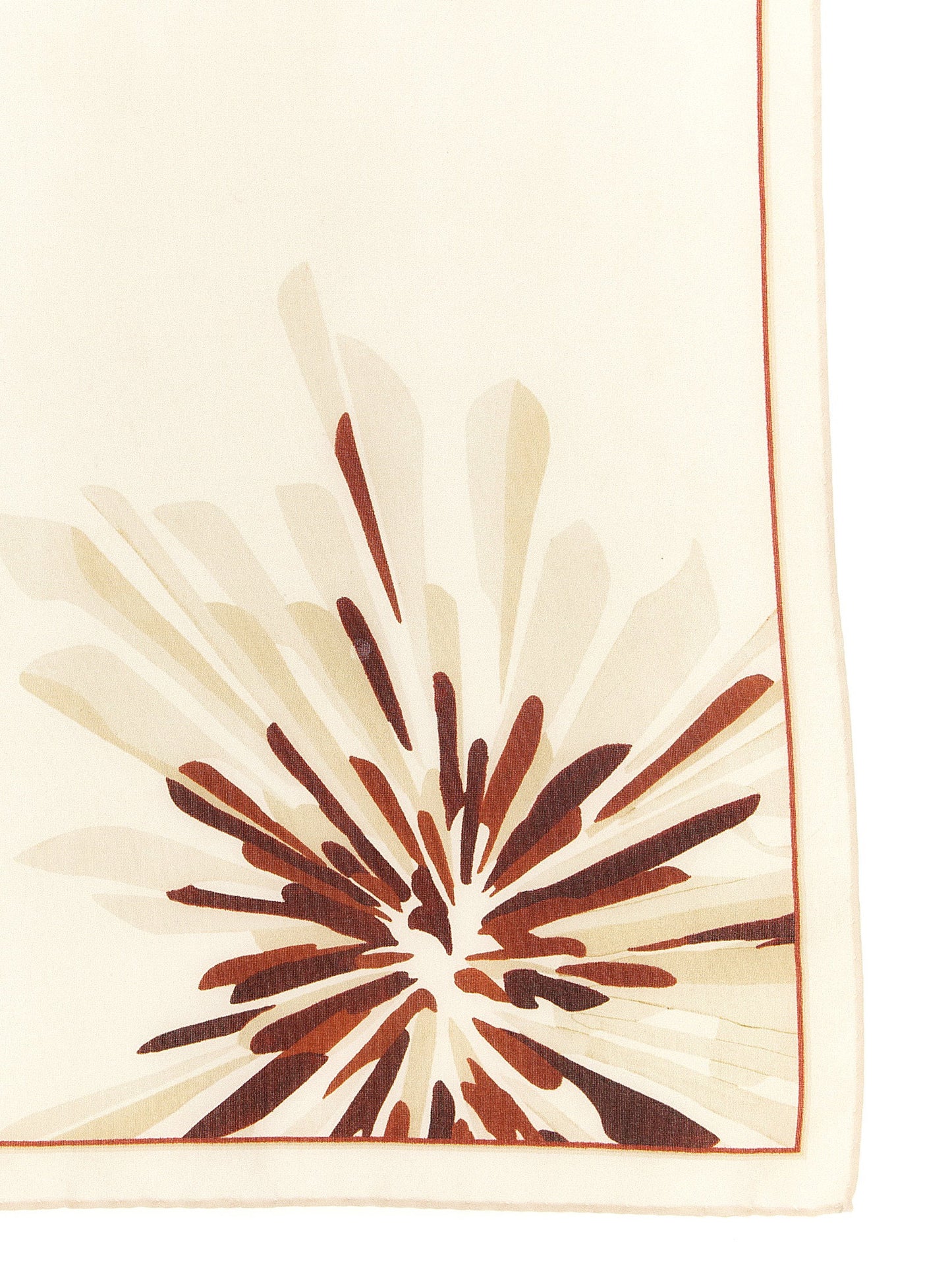 Brunello Cucinelli Bloom Print Scarf