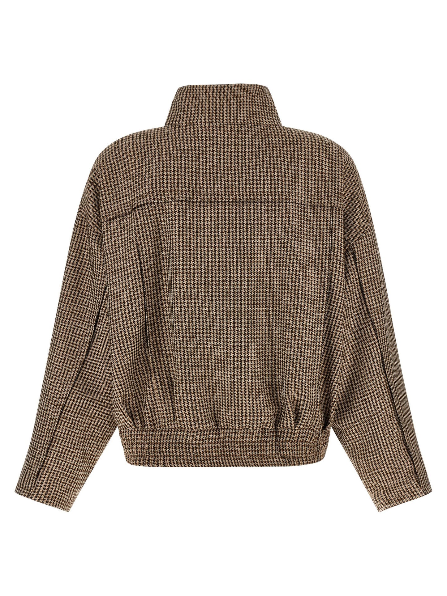Brunello Cucinelli Shiny Zipper Pull Jacket