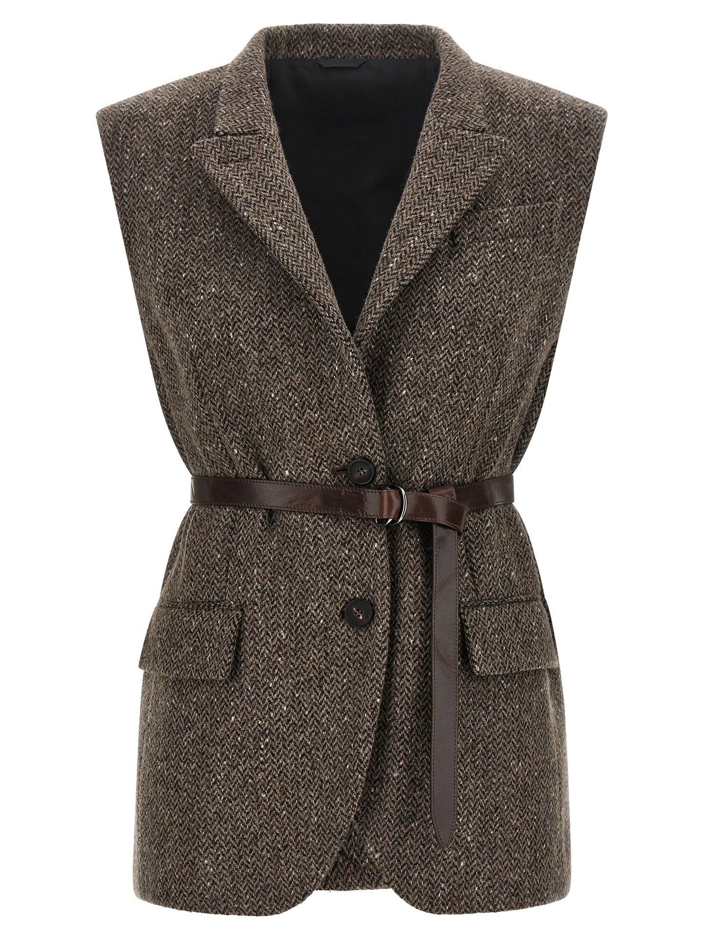 Brunello Cucinelli Mélange Wool Vest