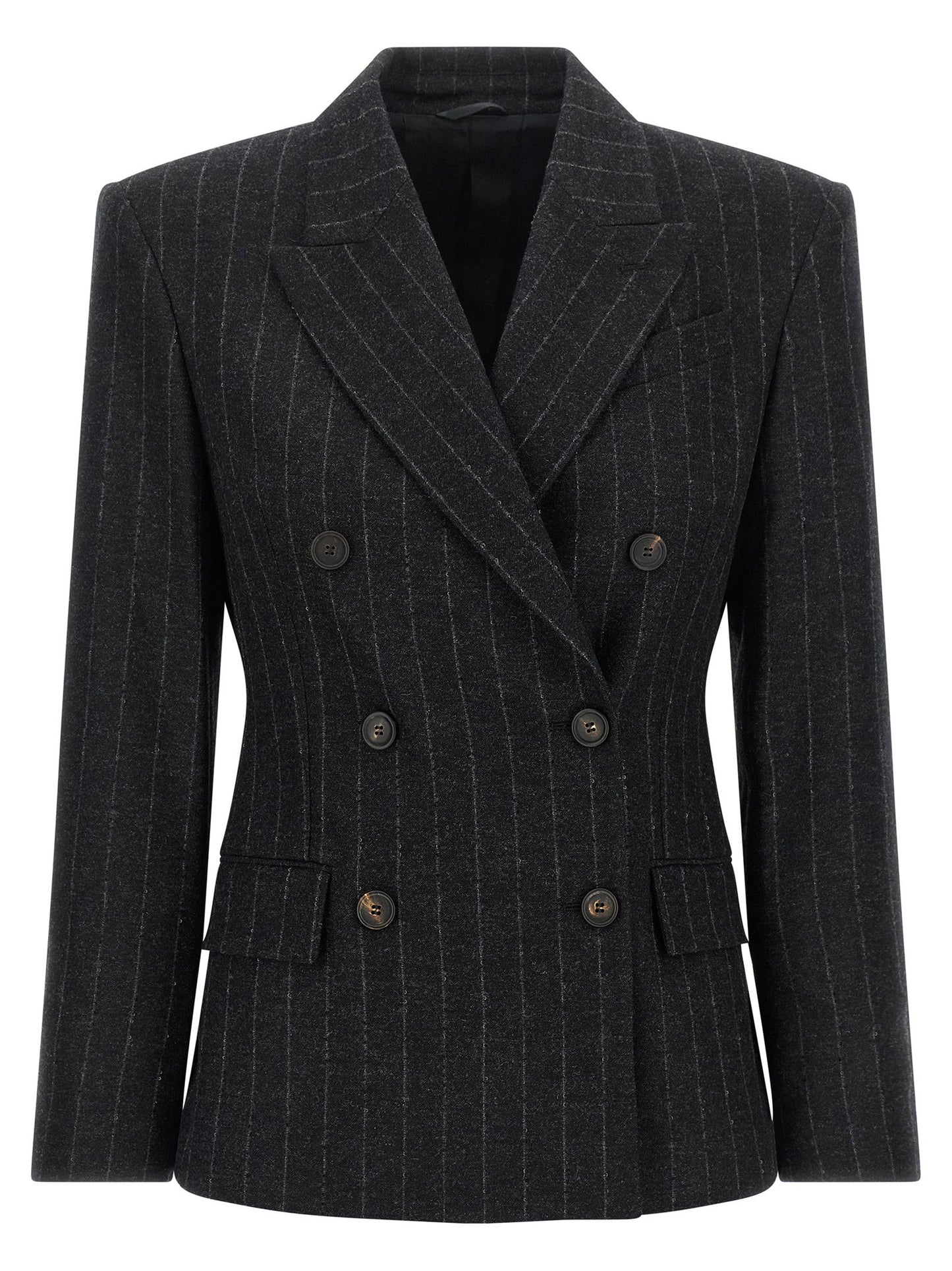 Brunello Cucinelli Pinstripe Blazer