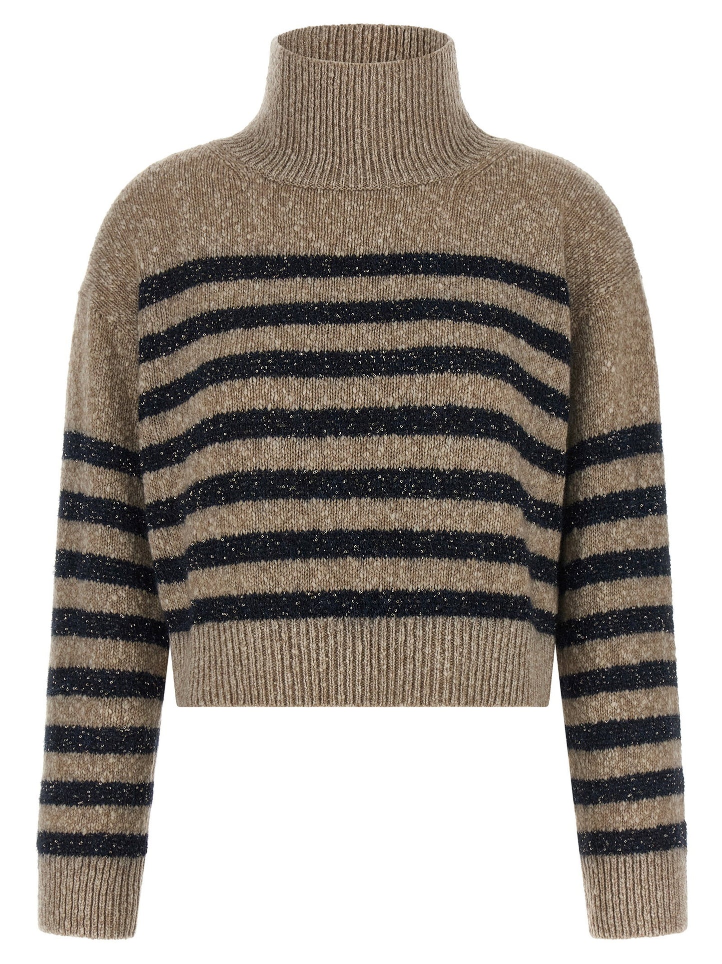 Brunello Cucinelli Dazzling Stripes Sweater