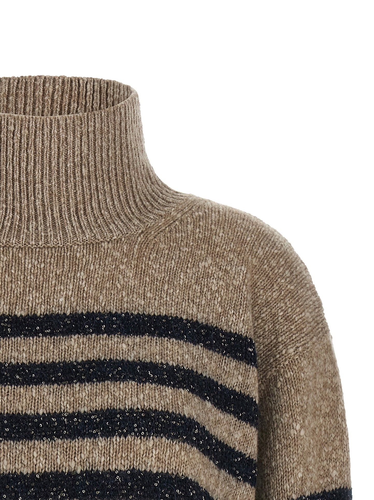 Brunello Cucinelli Dazzling Stripes Sweater