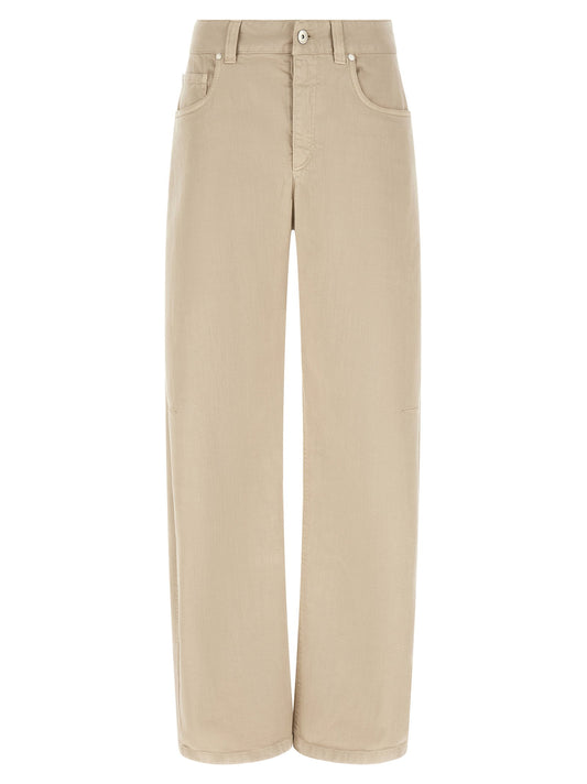 Brunello Cucinelli Garment-dyed Jeans