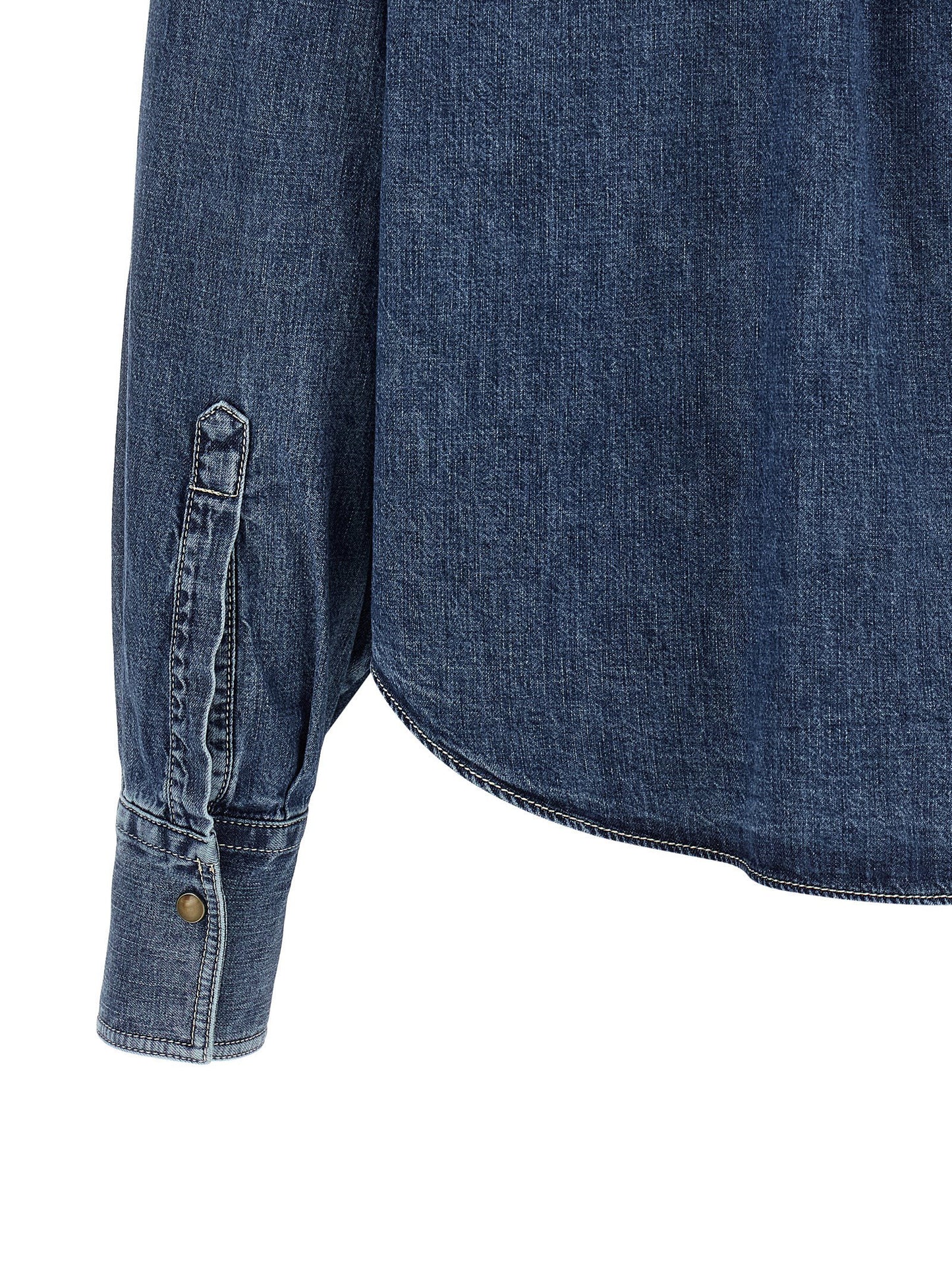 Brunello Cucinelli Shiny Pockets Shirt