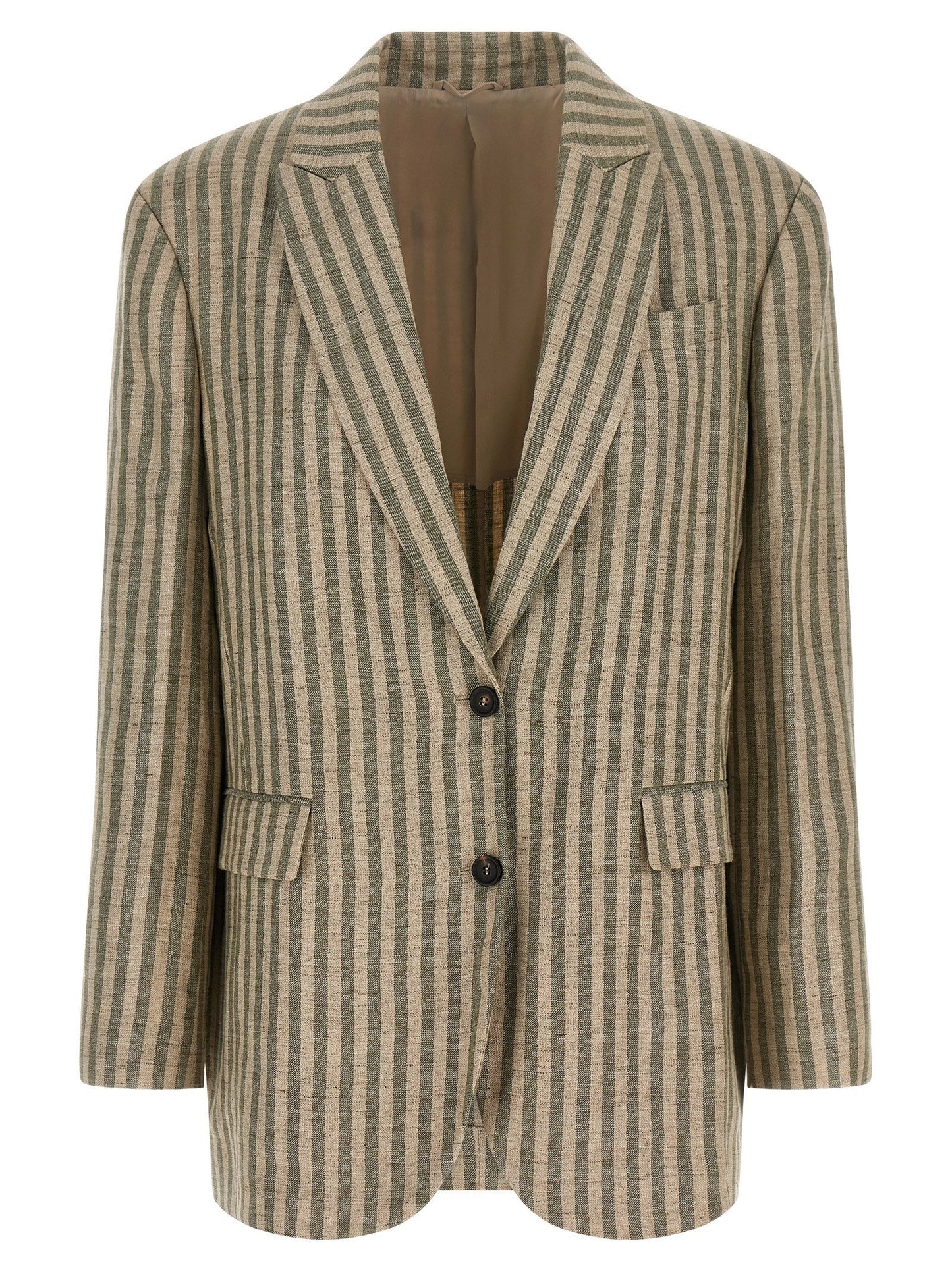 Brunello Cucinelli Striped Blazer