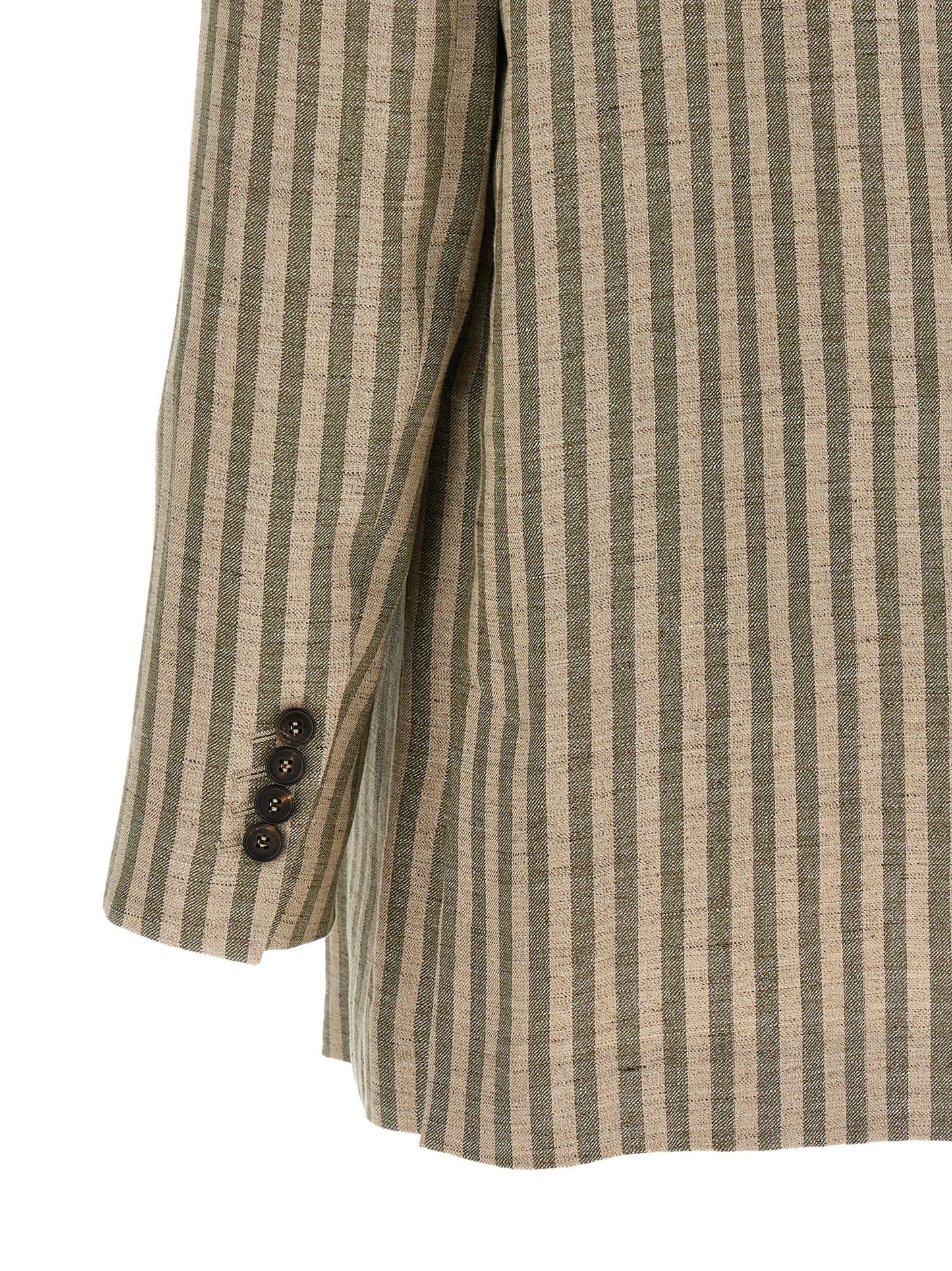 Brunello Cucinelli Striped Blazer