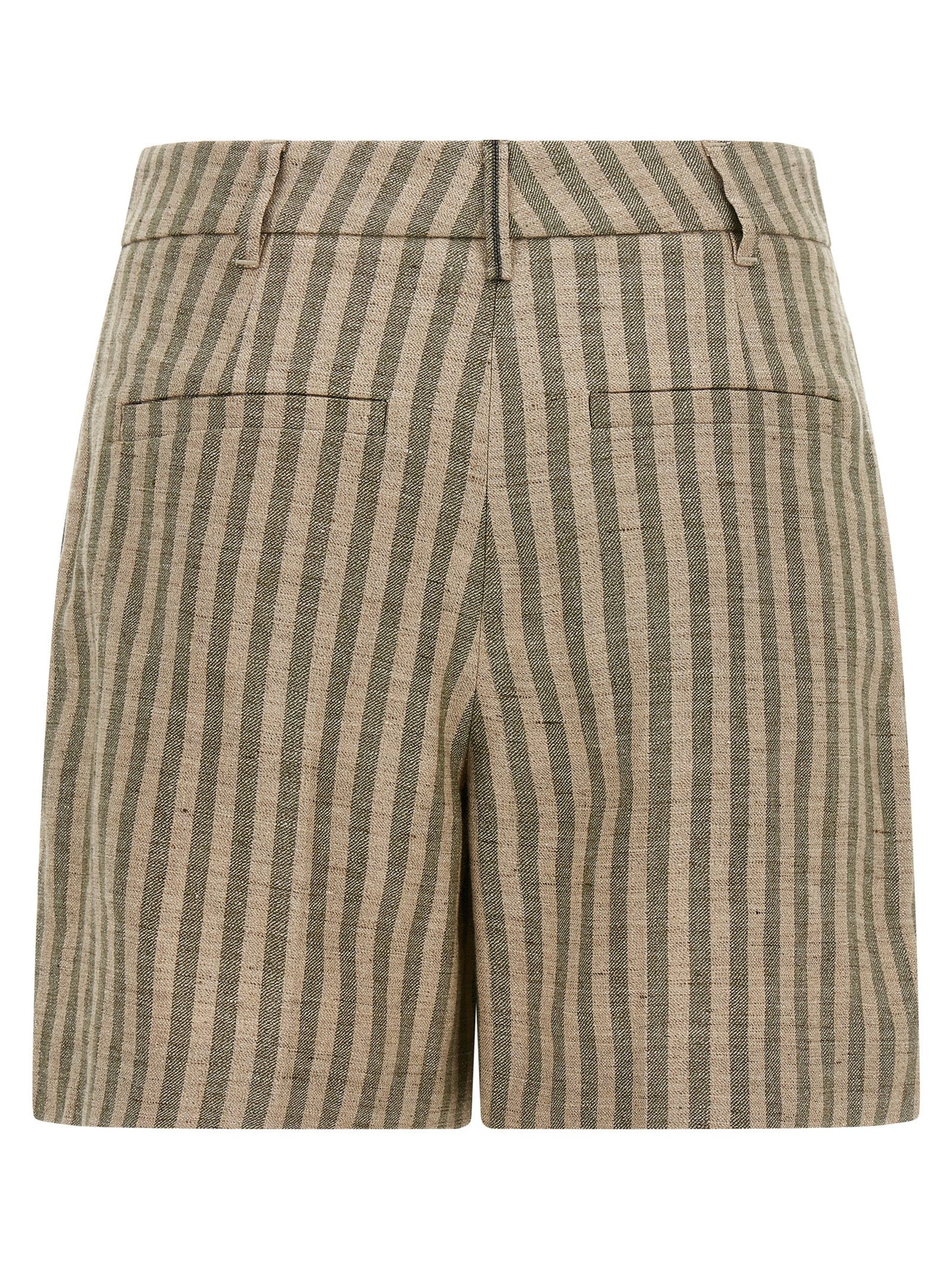 Brunello Cucinelli Striped Bermuda Shorts