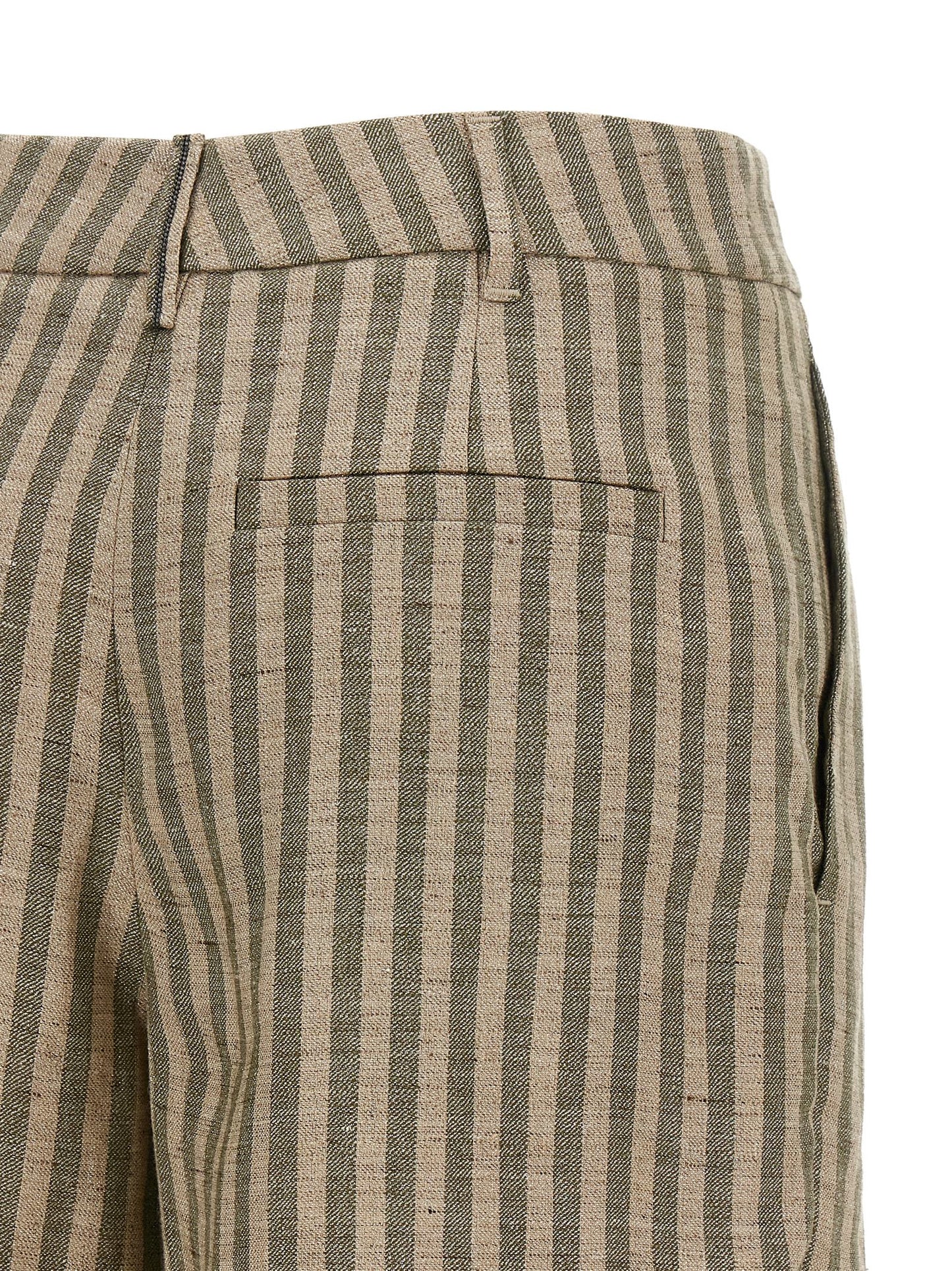 Brunello Cucinelli Striped Bermuda Shorts
