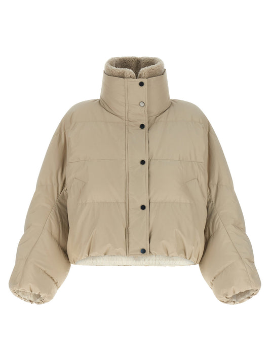 Brunello Cucinelli Cropped Down Jacket