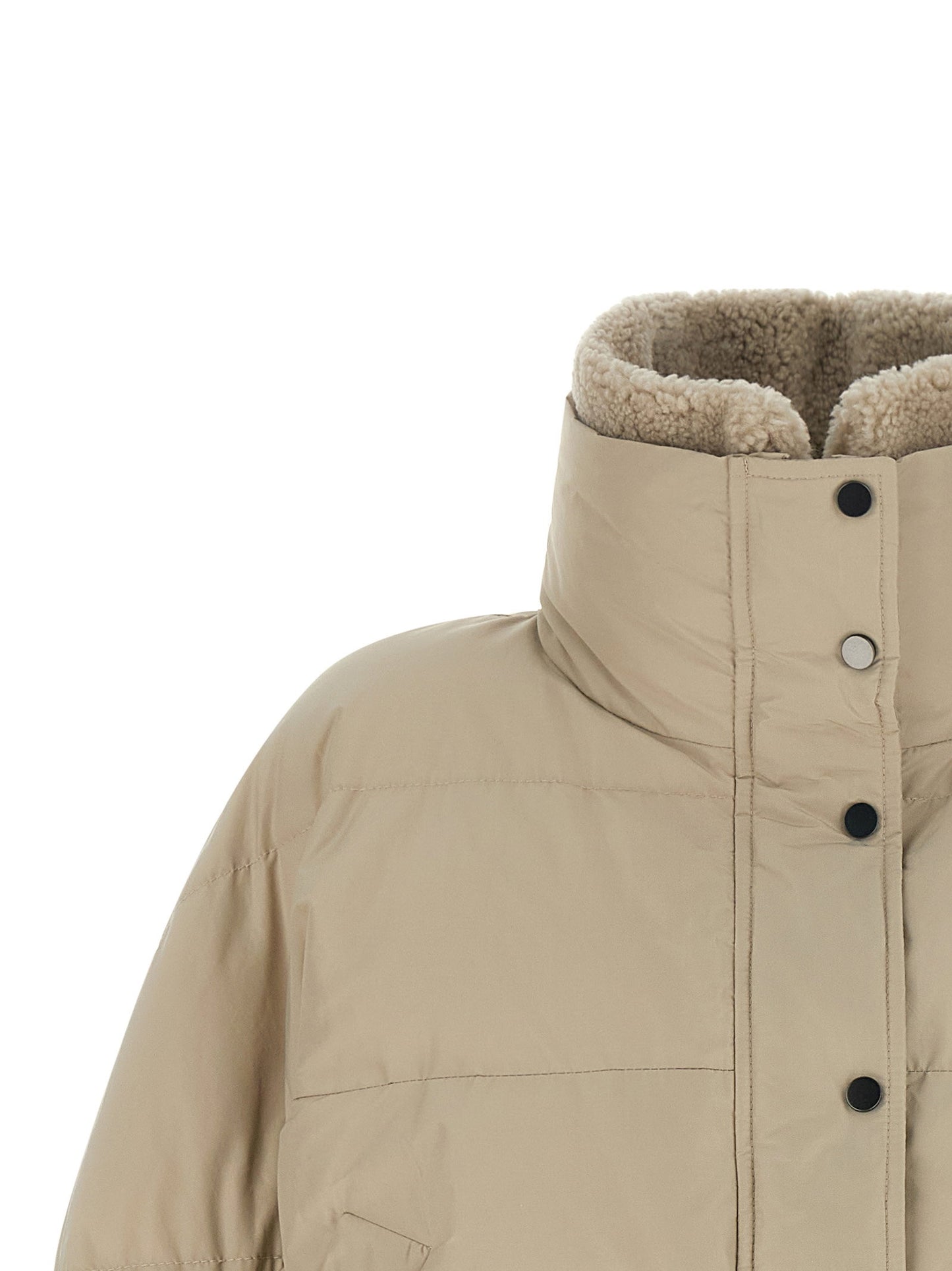 Brunello Cucinelli Cropped Down Jacket