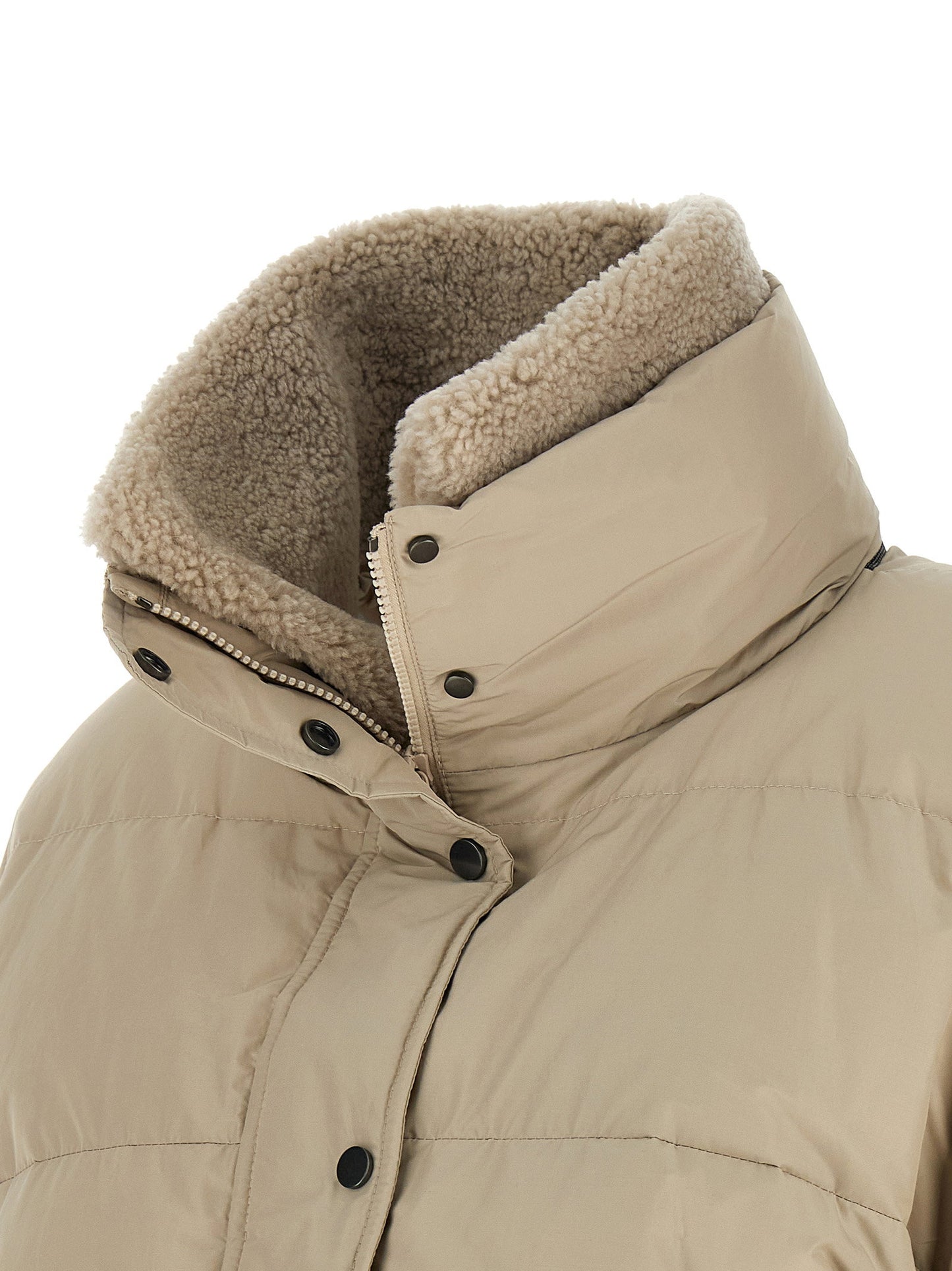 Brunello Cucinelli Cropped Down Jacket