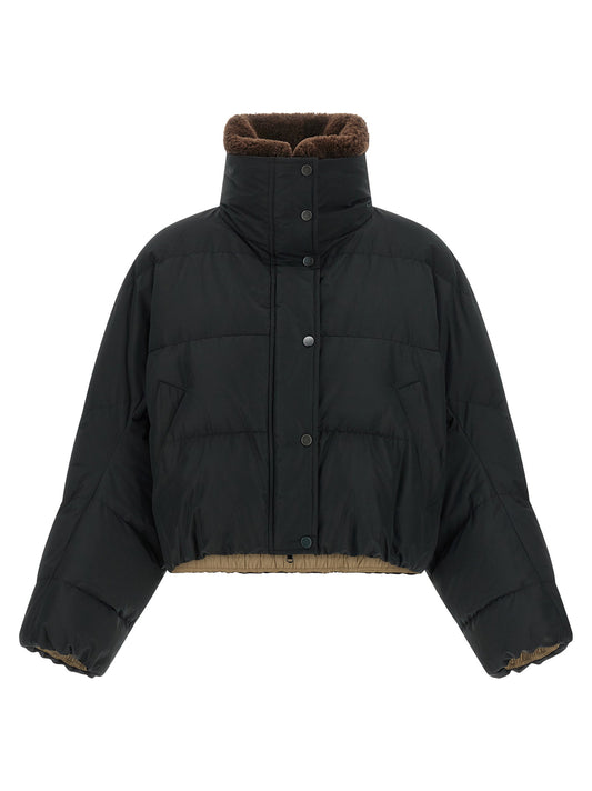 Brunello Cucinelli Cropped Down Jacket