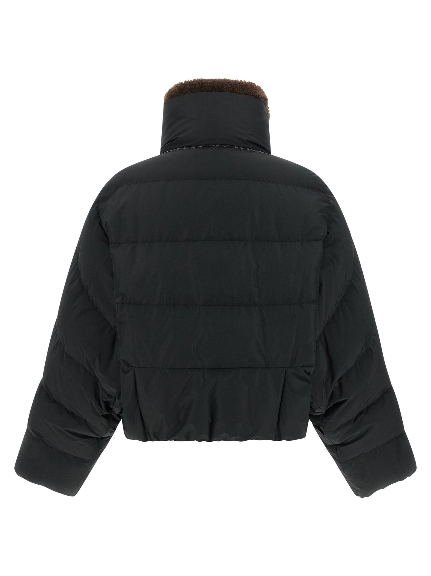Brunello Cucinelli Cropped Down Jacket