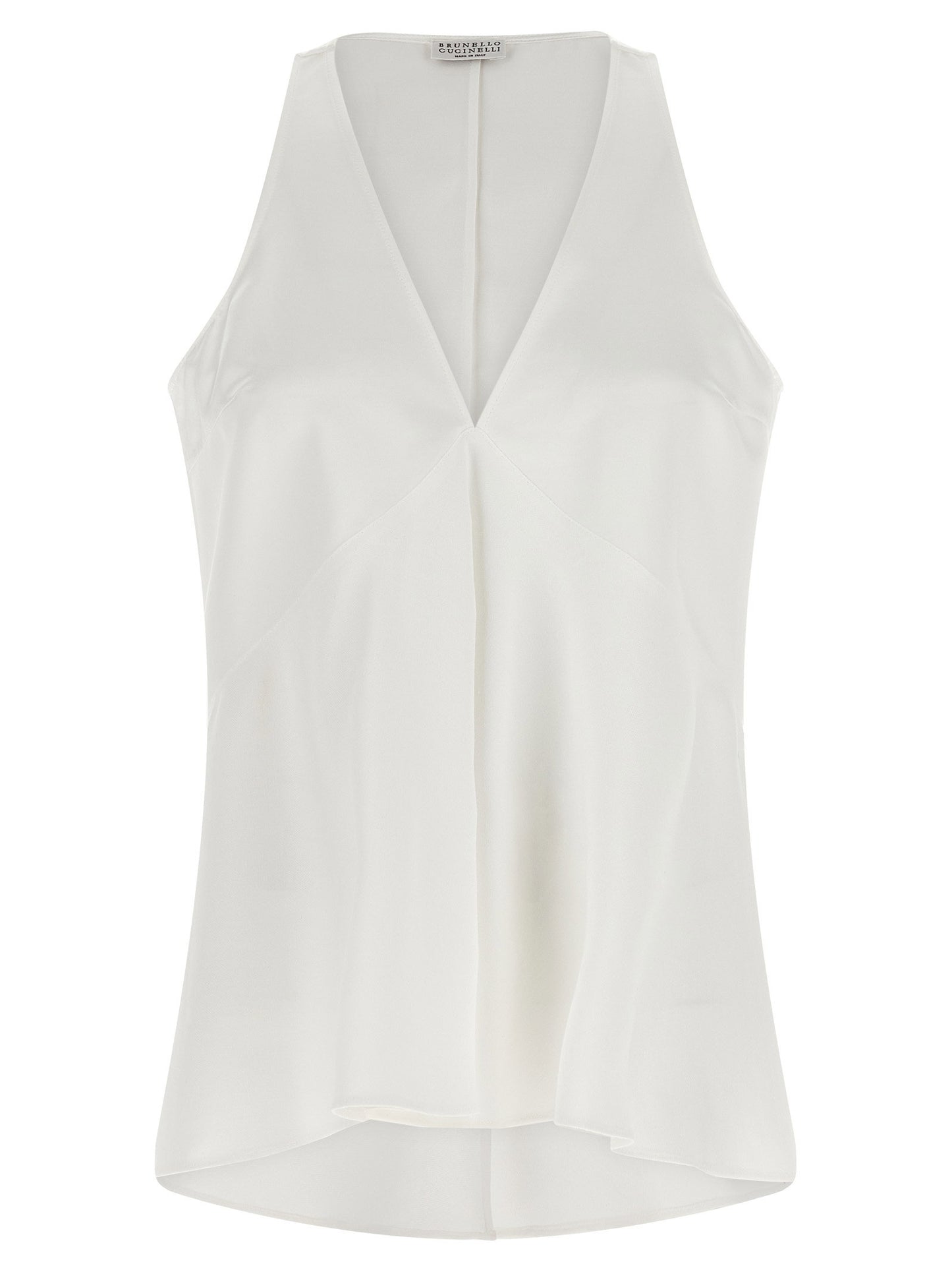 Brunello Cucinelli Top Twill Fluid