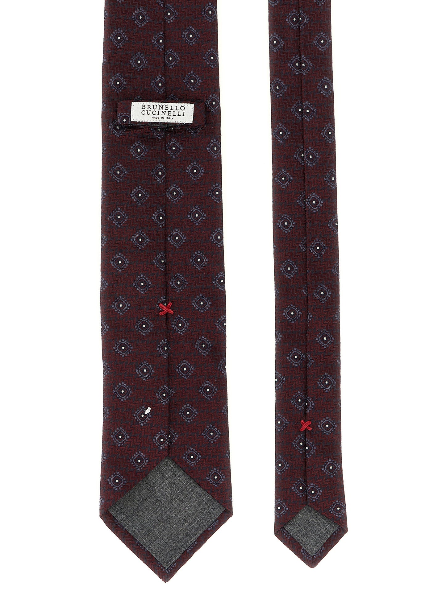 Brunello Cucinelli Chevron Tie