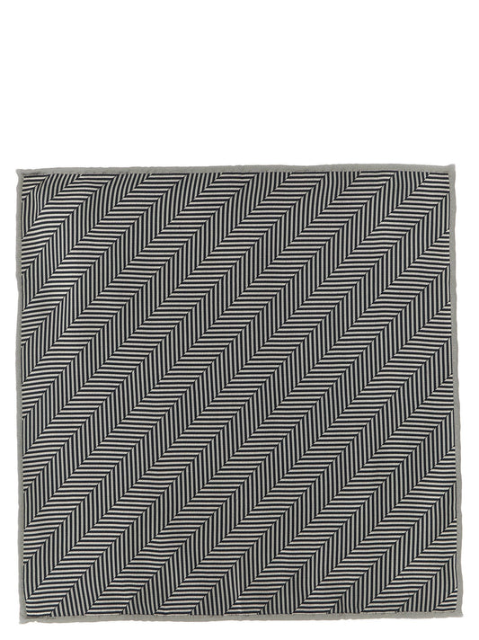 Brunello Cucinelli Chevron Pocket Clutch