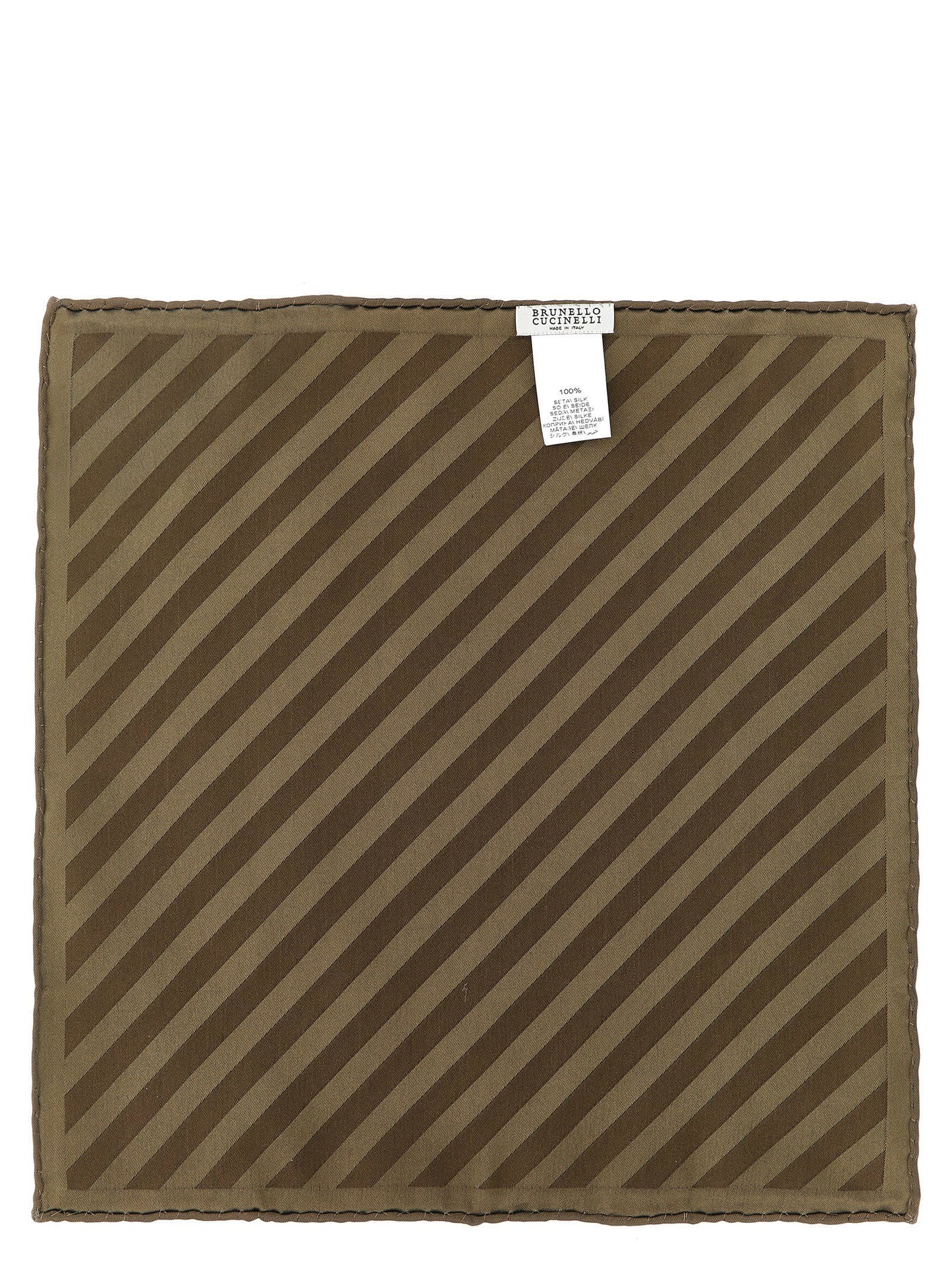Brunello Cucinelli Regimental Pocket Clutch