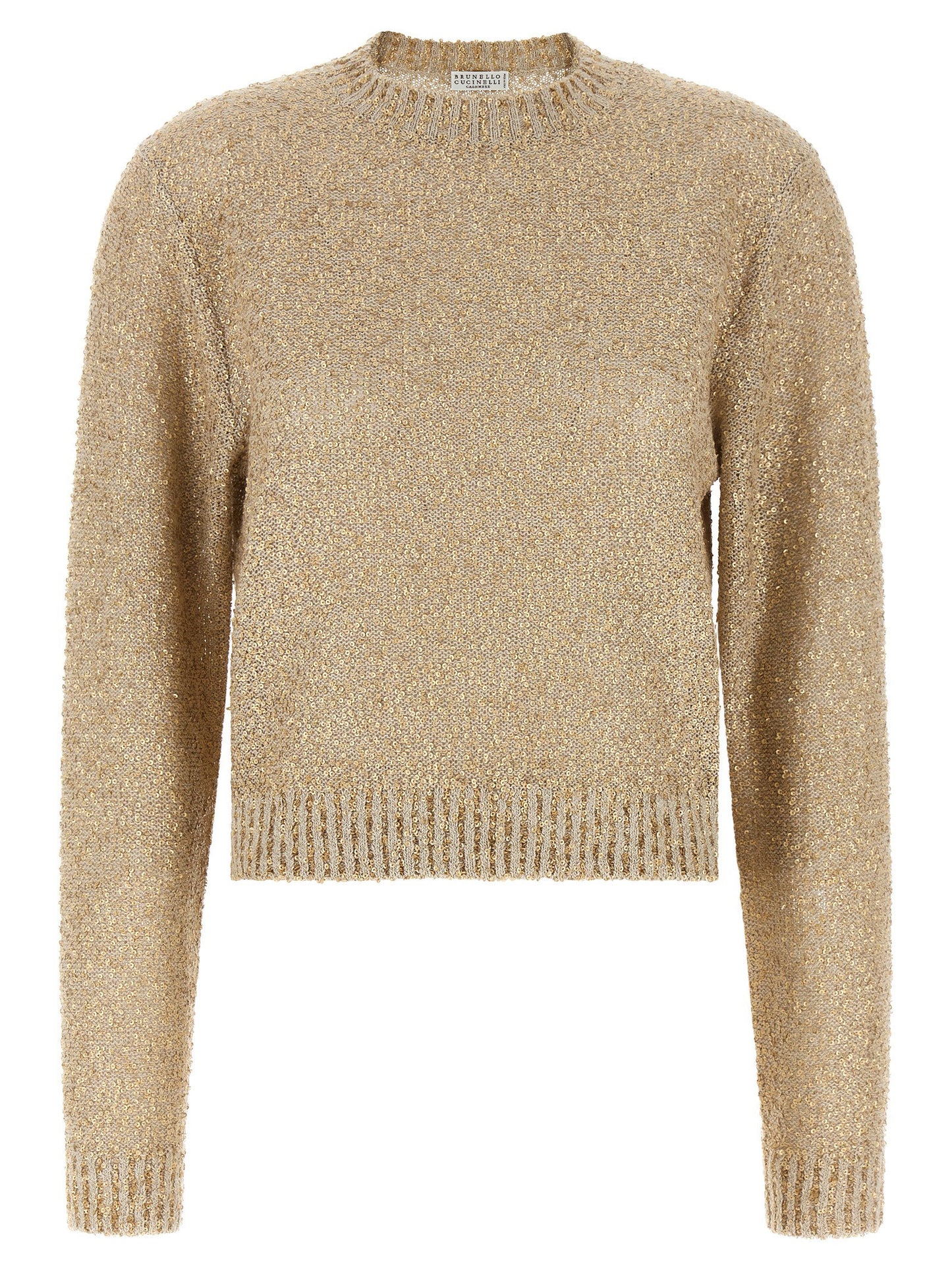 Brunello Cucinelli Micro Sequin Sweater