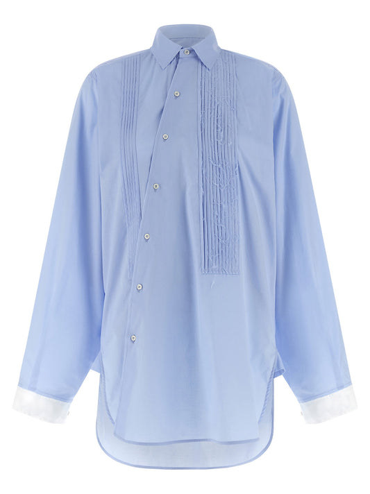 Maison Jejia Crazy Smoking Plissée Shirt