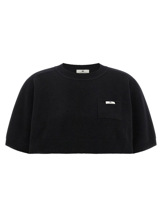 Elisabetta Franchi Wool And Cashmere Top