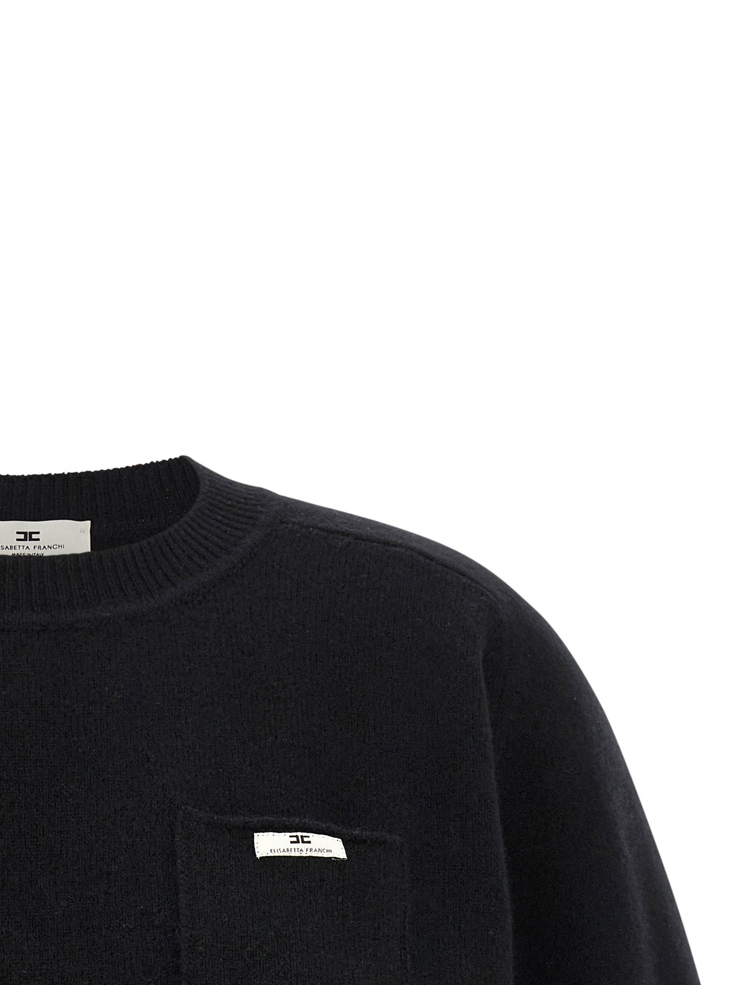 Elisabetta Franchi Wool And Cashmere Top