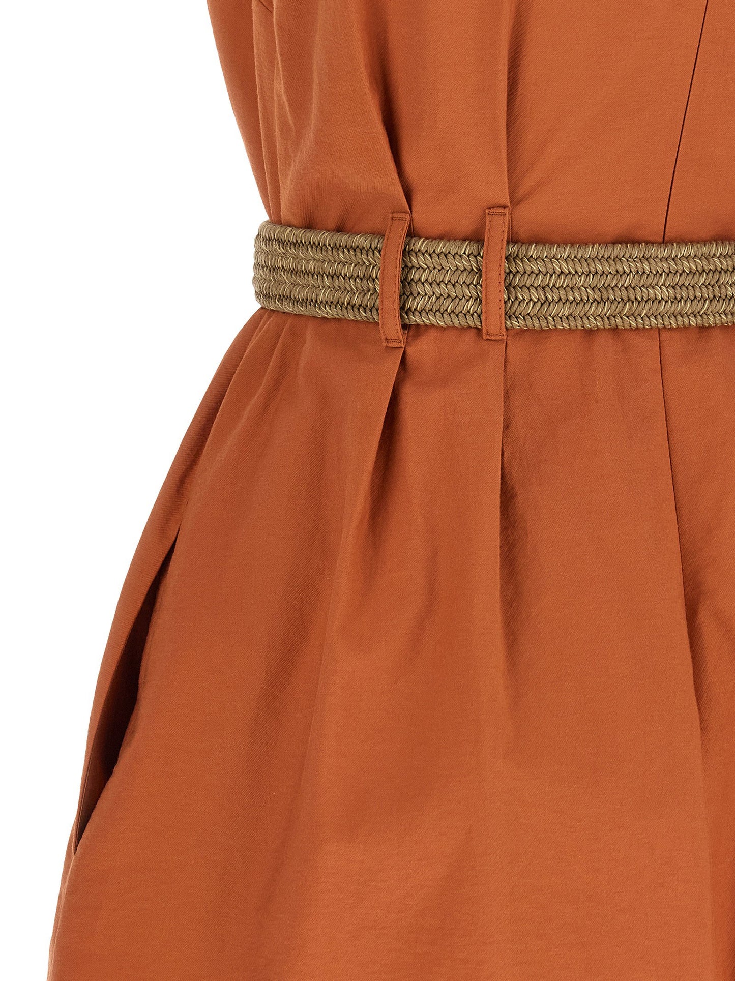 Brunello Cucinelli Texture Twill Dress