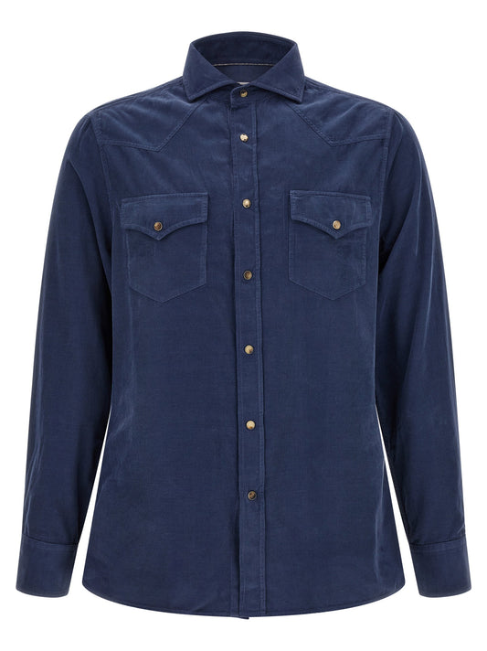 Brunello Cucinelli Corduroy Shirt