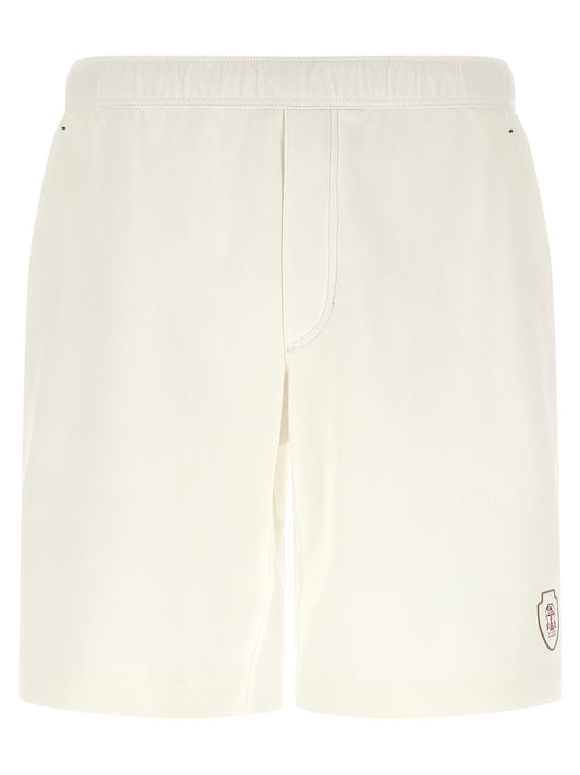 Brunello Cucinelli Interlock Cotton Bermuda Shorts