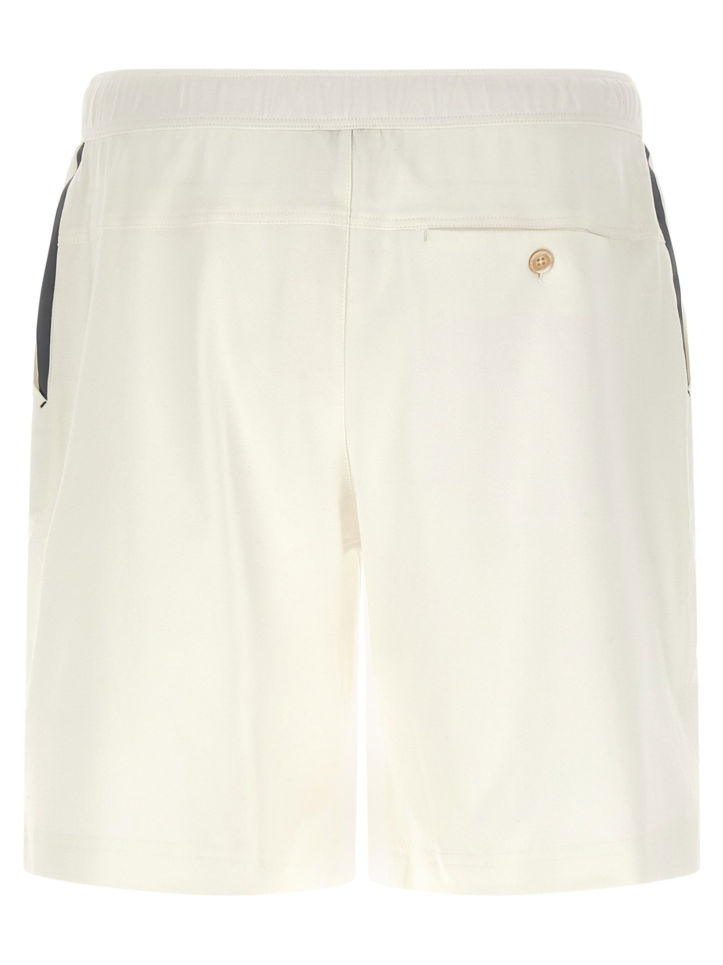 Brunello Cucinelli Interlock Cotton Bermuda Shorts