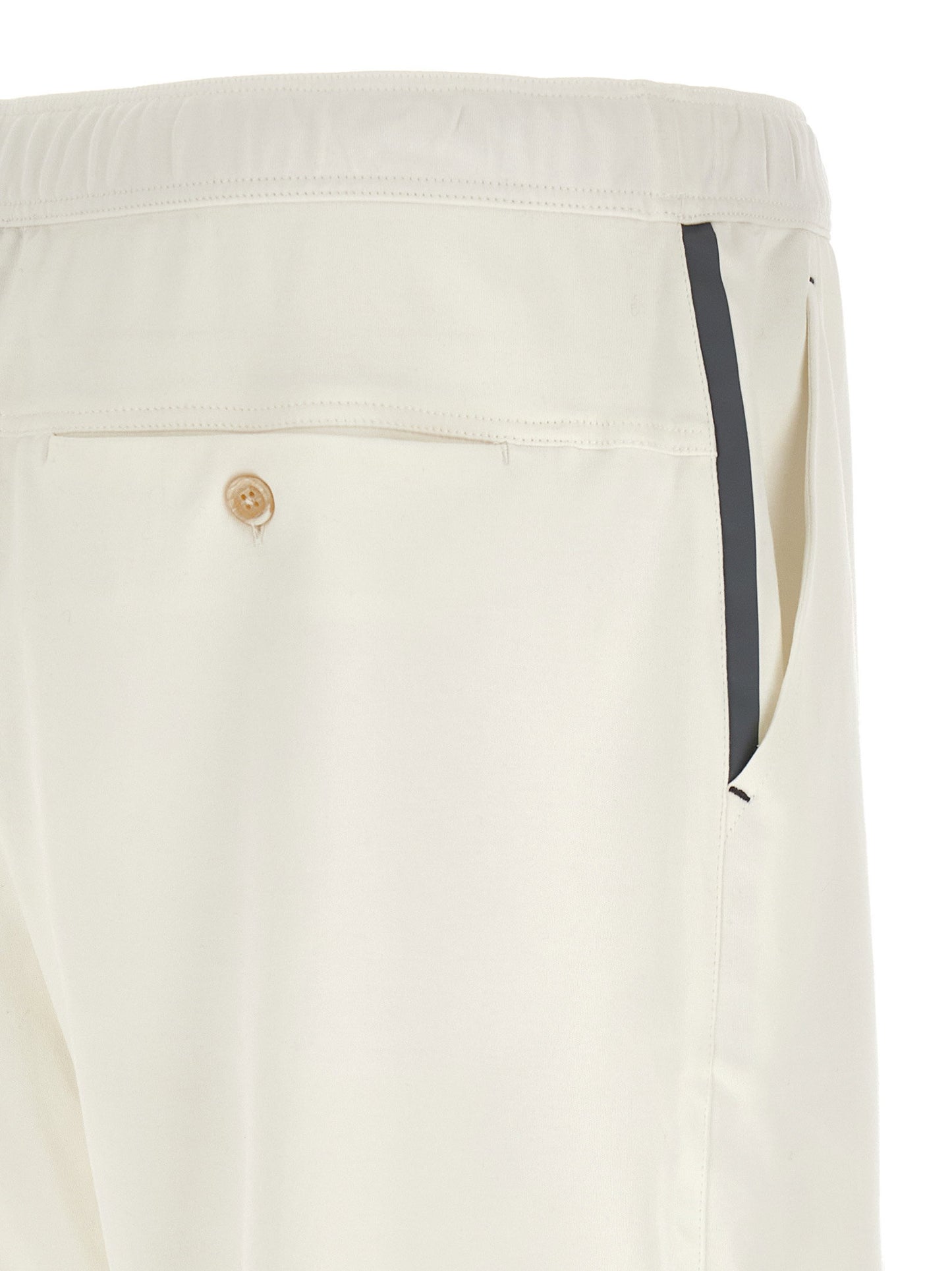 Brunello Cucinelli Interlock Cotton Bermuda Shorts