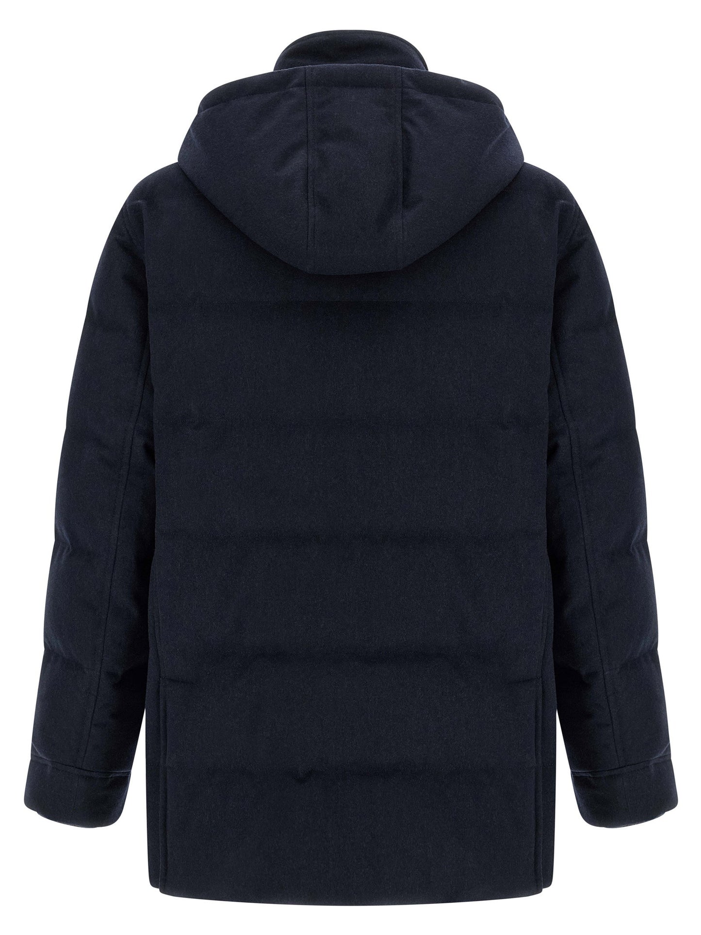 Brunello Cucinelli Wool Flannel Parka