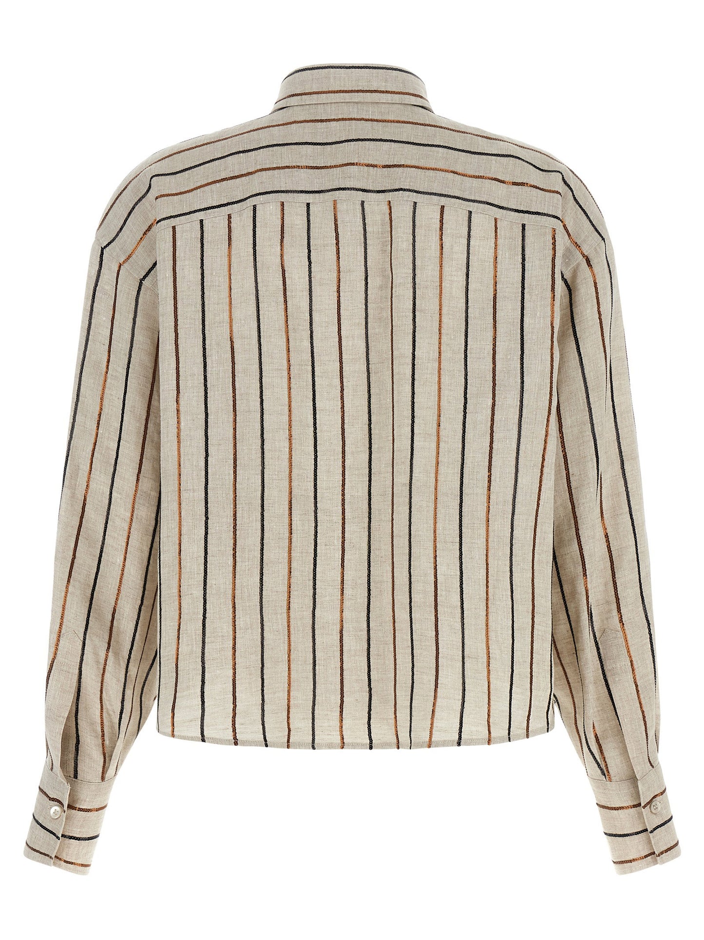 Brunello Cucinelli Sparkling Stripes Shirt