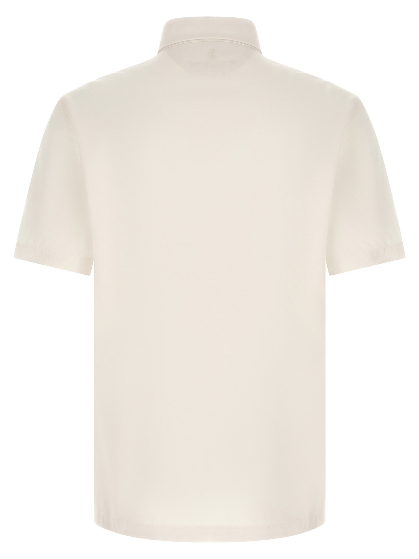 Brunello Cucinelli Heraldic Logo Polo Shirt