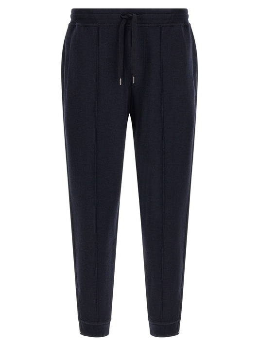 Brunello Cucinelli Cotton, Cashmere And Silk Joggers