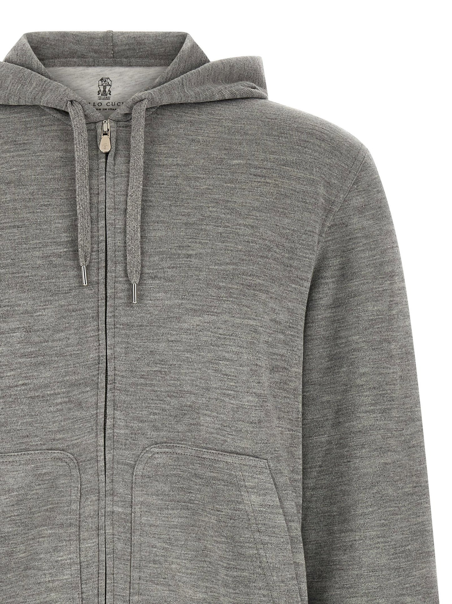 Brunello Cucinelli Cashmere And Silk Hoodie