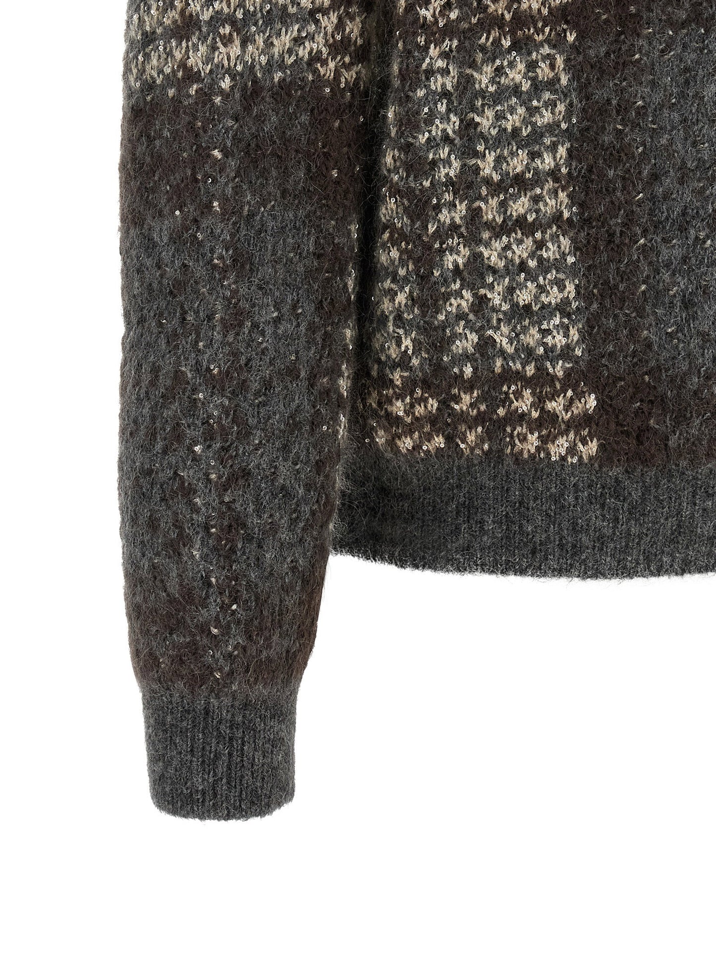 Brunello Cucinelli Double Dazzling Tartan Cardigan