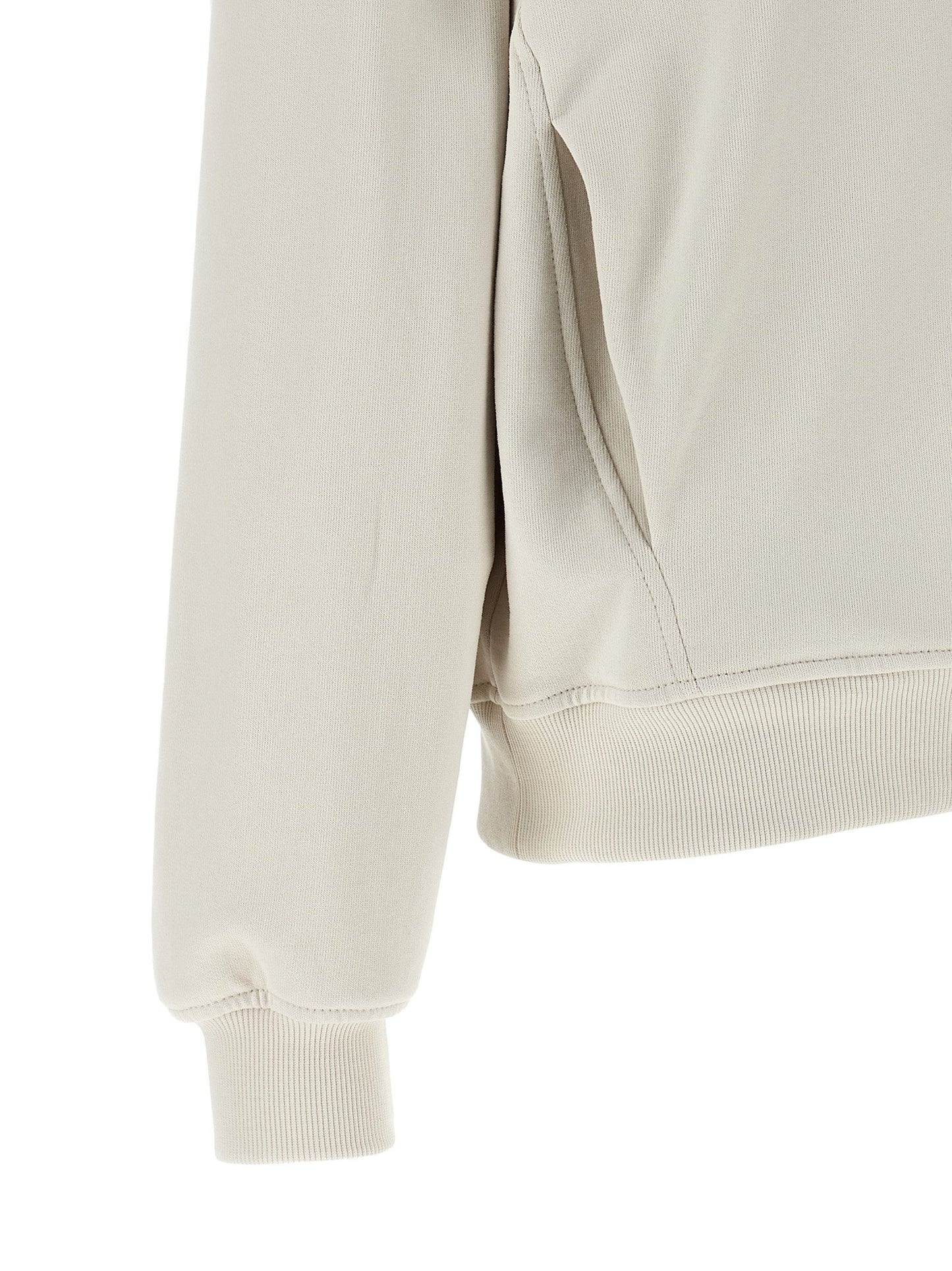 Brunello Cucinelli Shiny Zipper Pull Hoodie