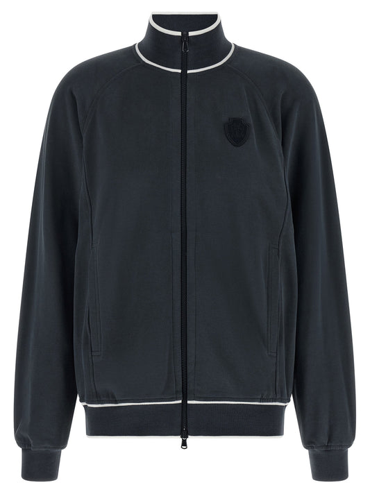 Brunello Cucinelli Heraldic Patch Sweatshirt