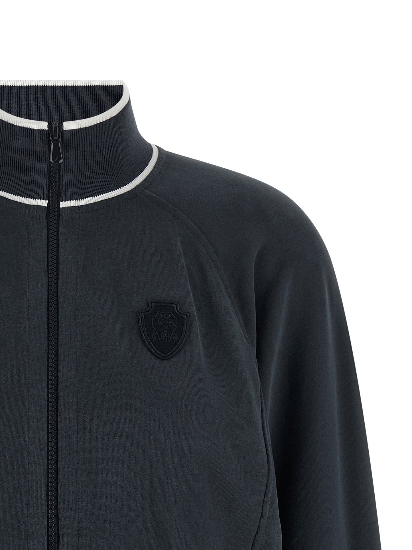 Brunello Cucinelli Heraldic Patch Sweatshirt