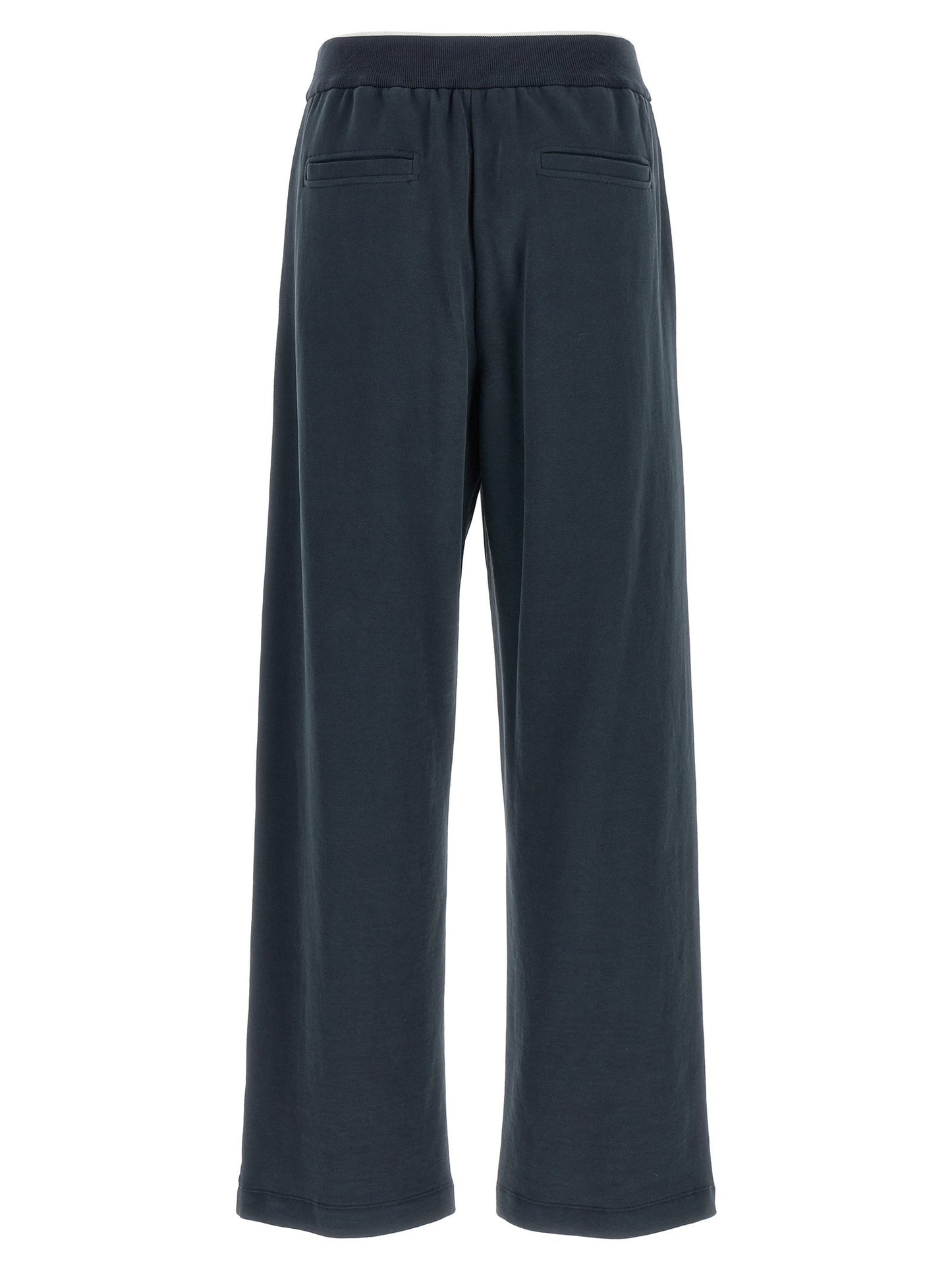 Brunello Cucinelli Joggers With Frontal Stitching Detail