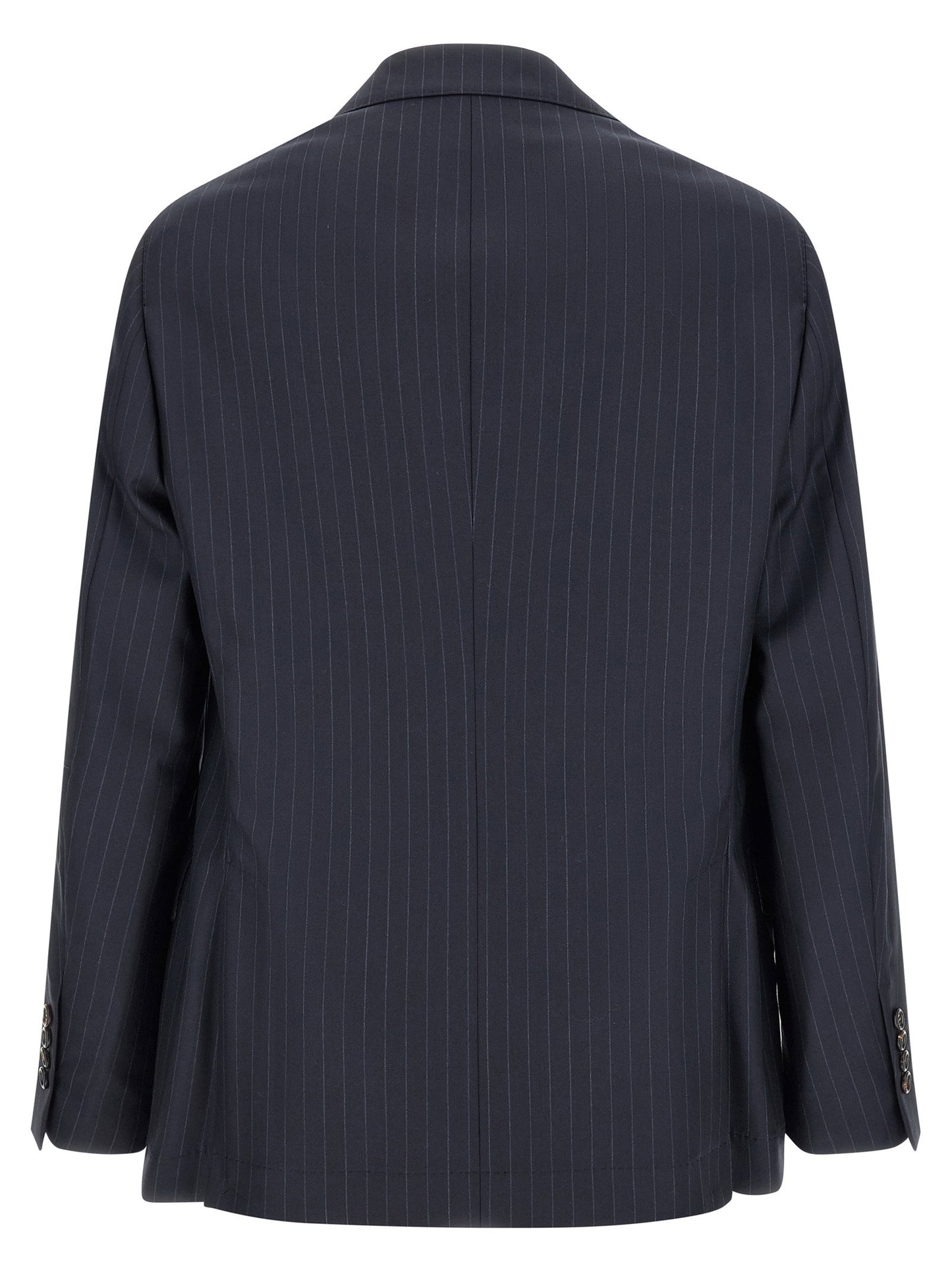 Brunello Cucinelli Pinstripe Batavia Blazer