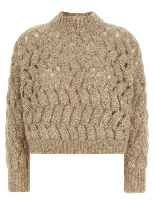 Brunello Cucinelli Dazzling Waves Sweater
