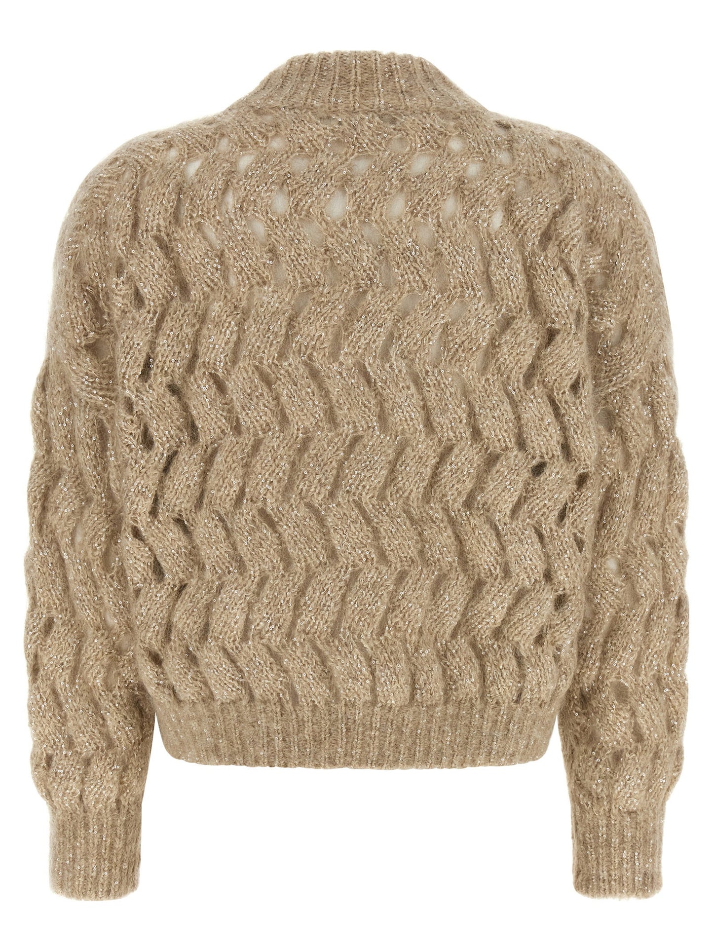 Brunello Cucinelli Dazzling Waves Sweater