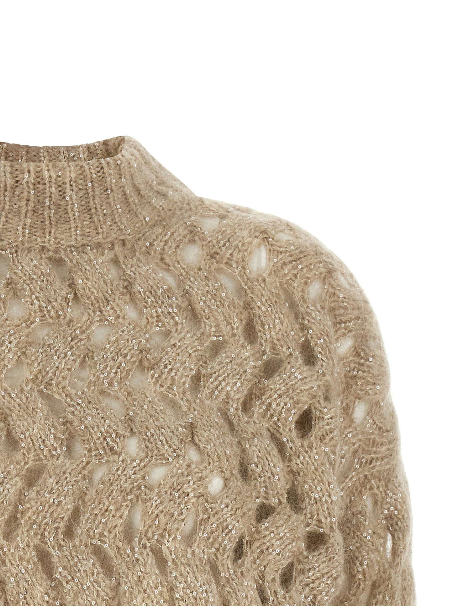 Brunello Cucinelli Dazzling Waves Sweater