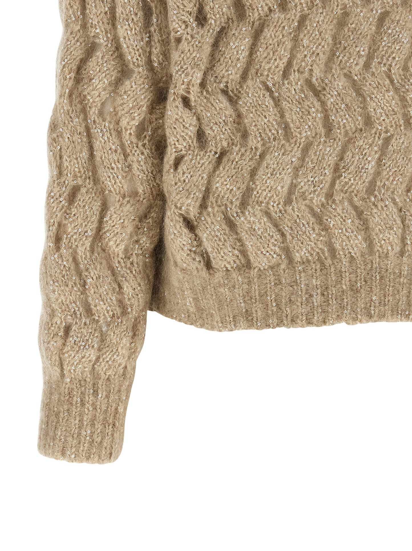 Brunello Cucinelli Dazzling Waves Sweater