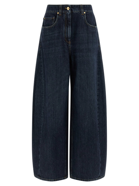 Brunello Cucinelli The Wide Barrel Jeans