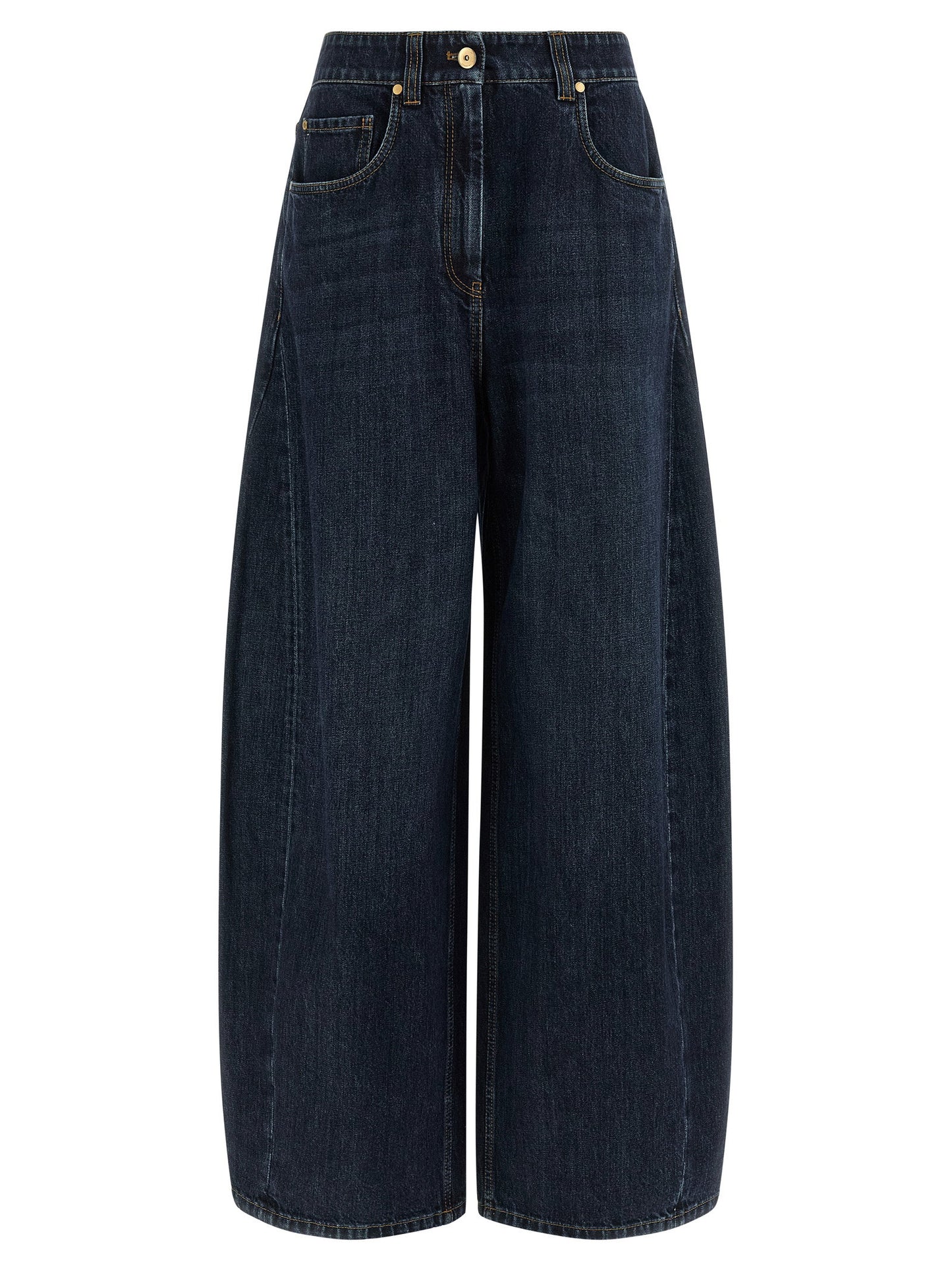 Brunello Cucinelli The Wide Barrel Jeans
