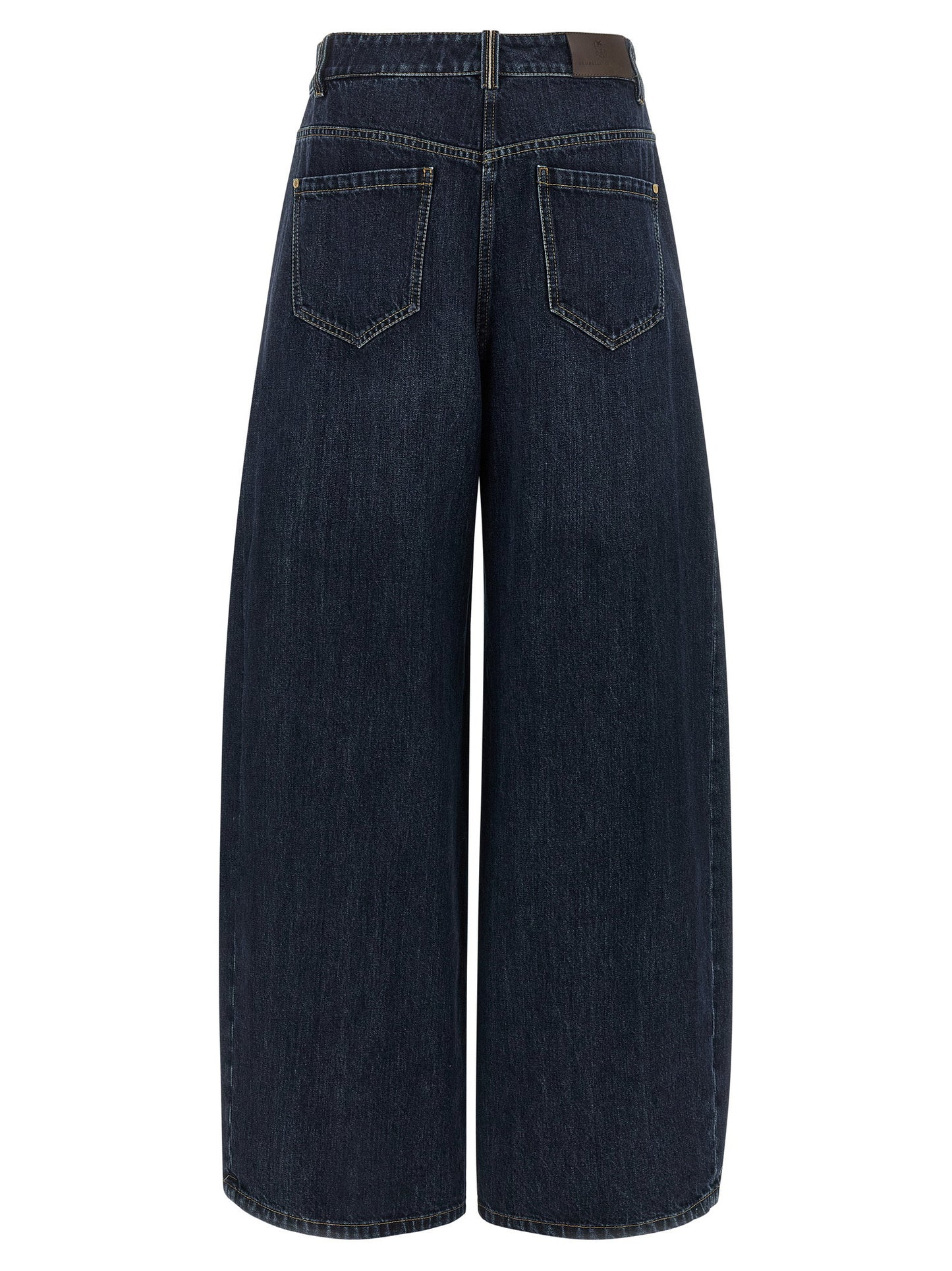 Brunello Cucinelli The Wide Barrel Jeans