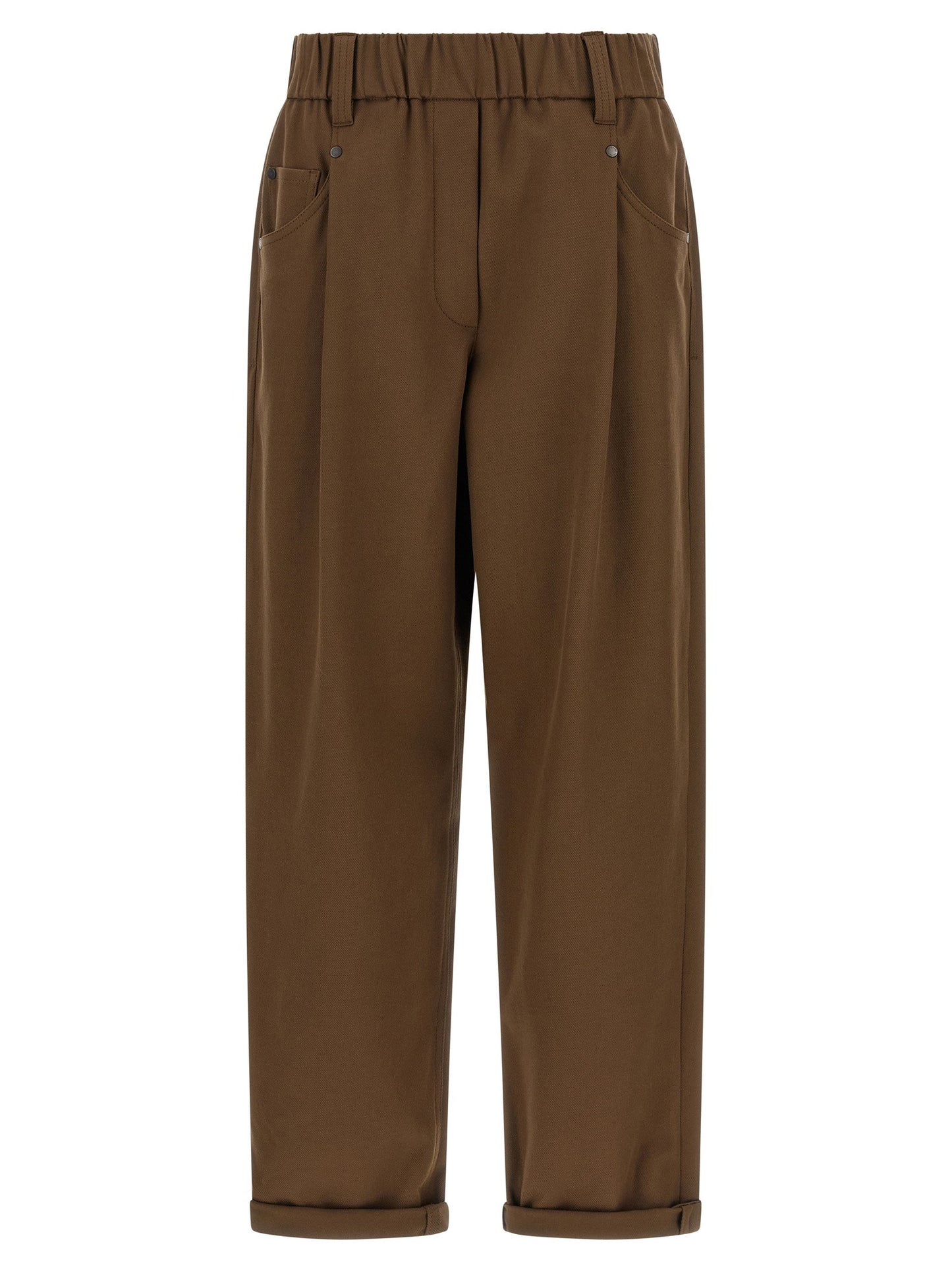 Brunello Cucinelli Baggy Pull-on Pants