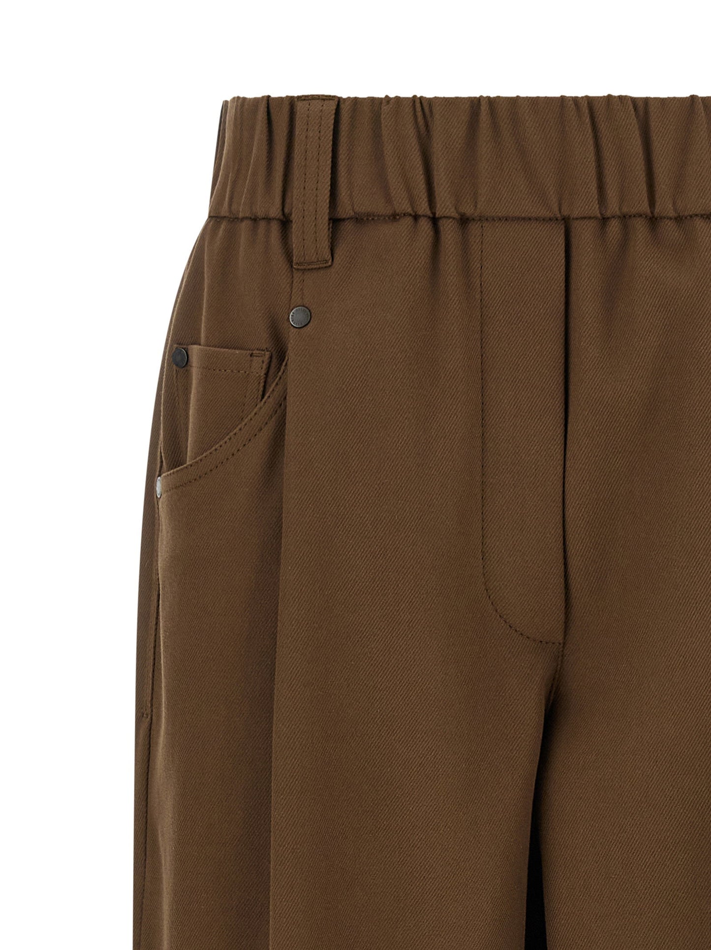 Brunello Cucinelli Baggy Pull-on Pants